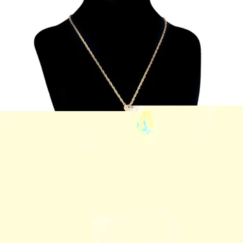 TOUCHEART Austriac de Cristal Inima Nenecklaces & Pandantive Pentru Femei de culoare de Aur Declarație Colier Maxi Etnice Imitațiilor de Bijuterii 5