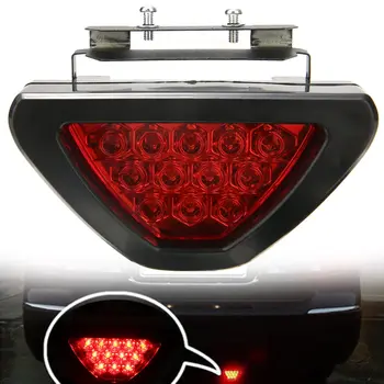 1 buc Masina de Camioane Remorci Motociclete F1 Stil 12V LED-Rosu-Spate, Coada-al Treilea Stop de Frână Lumină de Siguranță Lampa Lumini de Frână