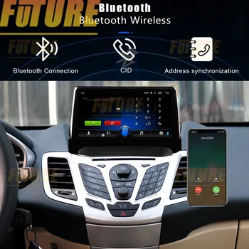 128G Android 10.0 Pentru Ford Fiesta 2009-Auto Multimedia GPS de Navigare Video de Radio Stereo 2 Din DSP Carplay Unitatea de Cap