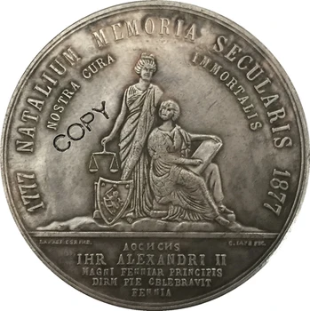1777-1877 Rusia MONEDE COPIA #17