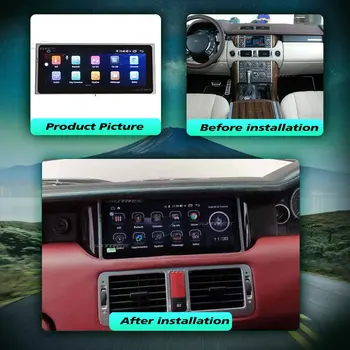 2 din Android Auto Multimedia Player Radio Pentru Land Rover Range Rover V8 2005-2011 Navigare GPS Unitate Cap Stereo DVD Player