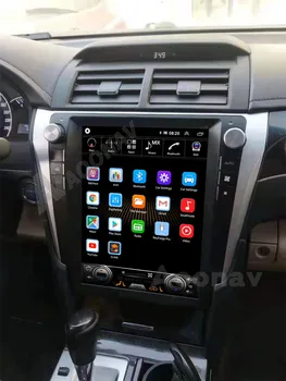 2 DIN Android Radio Auto Pentru TOYOTA Camry 2012-2016 Tesla GPS Multimedia Player Stereo, Cu Ecran Tactil Wireless Carplay