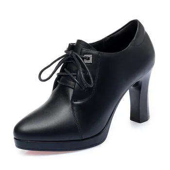 2022 femei de moda de înaltă calitate scurte cizme glezna lady classic maro de primavara & toamna cizme cu toc