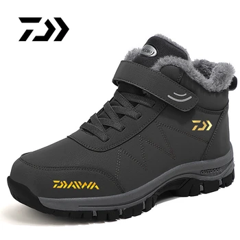2023 Daiwa Mens Anti-alunecare Alpinism, Pescuit Pantofi în aer liber Adidași Impermeabil Respirabil Camping Wearresisting Drumeții Pantofi