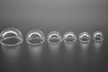 20buc 15mm Clar o jumătate de glob de sticlă cu bule cupolă de sticlă sticlă medalion flacon de sticlă pandantiv bijuterii lucrate manual găsirea petrecere de nunta cadou 0