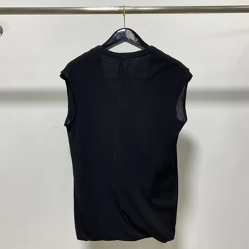 22ss Owen Bolnav Barbati Tricou Bumbac Stil Gotic Îmbrăcăminte pentru Bărbați Topuri Tricouri Vara Supradimensionate Femei Tricouri Tricou Negru Marimea XL