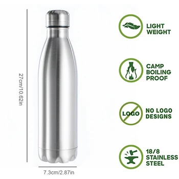 500/1000ml din Oțel Inoxidabil Sticla de Apa Portabil BPA gratuit Apa de Băut Sticla Sală de Sport Ciclism Drinkware Școală Copii Cadouri
