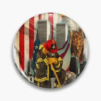 911 Patriot Zi Vom Uita Niciodată Personalizabil Moale Butonul Pin Haine Decor Pălărie Iubitor De Desene Animate Drăguț, Amuzant, Creativ Brosa