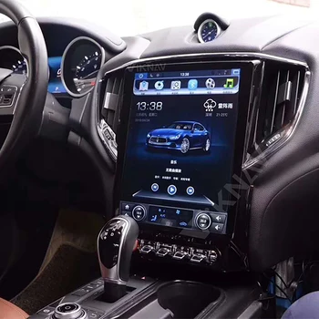 Android Radio Auto Pentru Maserati Ghibli 2016 Auto Stereo 12.1 inch Ecran Vertical Player Multimedia, Navigare GPS