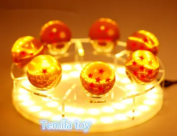 Anime DBZ Copilărie Wukong Bile de Cristal figura de bază model de lampă cu Led-uri de Lumină de Putere de Înaltă calitate Vegeta jucărie cadou Home decor