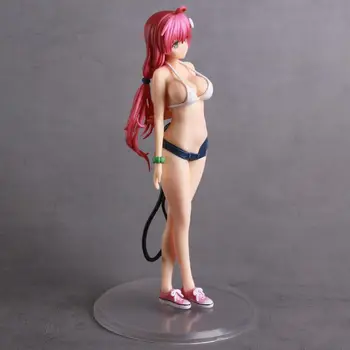 Anime De Dragoste Ru LaLa Satalin Deviluke în Picioare din PVC figurina de Colectie Model de Păpușă Jucărie 21cm