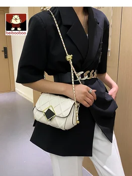 Beibao sac de mici pentru femei de vară 2021 noua moda C pentru femei Geanta Messenger Bag K mingea lanț sac de nișă design versatil
