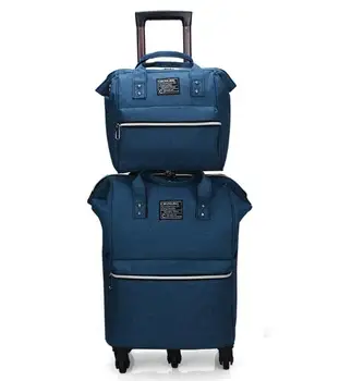 Brand 2020 NOUĂ Femei cu Roți sac de cărucior de călătorie de rulare Saci de roți de rulare depozitare geanta pentru femei Cărucior Valiză cu roți Saci