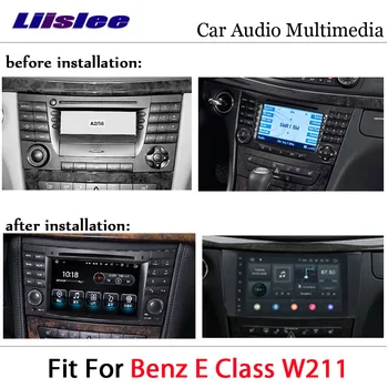 Car Multimedia DVD Player Pentru Mercedes Benz E class W211 E200 E220 E240 E270 E280 2002~2008 Radio Androd Stereo de Navigare GPS