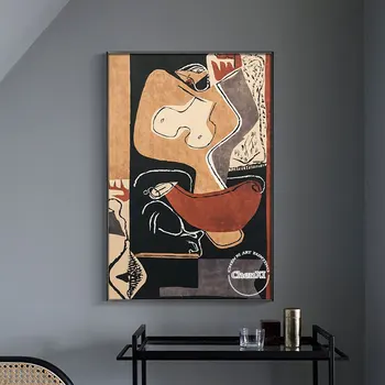 Casa De Decorare Perete Picasso Pictura In Ulei Reproducerea Pictate Abstract Canvas Wall Art Imagine Neînrămate New Sosire