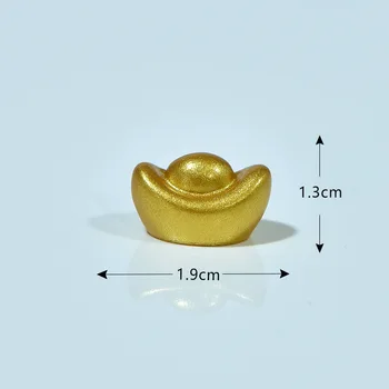Centura de Monede de Aur Tiger Design Interior Model în Miniatură Cameră Feng Shui Acasă Decoratiuni de Craciun Accesorii de Birou pentru Copii Jucarii