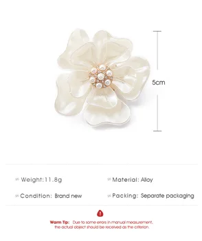 Clasic Camellia Brosa Brosa Planta Brosa pentru Femei Tunderea Decor Moda Bijuterii Frumoase Fete Moderne Cadou