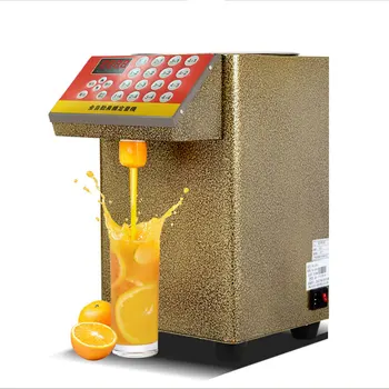 Comerciale ceai cu Bule de Zahăr Dozator 16 Grila de Fructoză Cantitative Mașină Automată de Sirop de Distribuitor