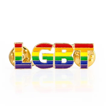 Creative Curcubeu LGBT Logo-ul Homosexual Brosa Guler Rucsac Decor Insigna Ace Meserii DIY Bijuterii Cadou Tricou Album Accesoriu