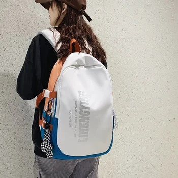Doamna Stil Preppy Școală rucsac Femei Nailon Anti-furt Rucsac Impermeabil Fete de Călătorie Rucsac Casual de Mare Capacitate Bookbag