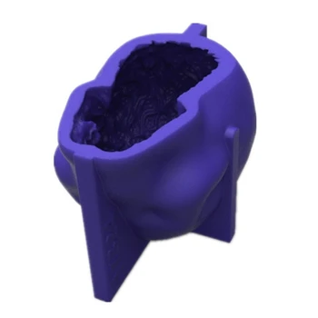 Fantoma Craniu 3D Decoratiuni Acasă Rășină Epoxidică Mucegai Ornamente de Turnare Mucegai Silicon Meserii DIY Ipsos Lumânare Instrument de Luare