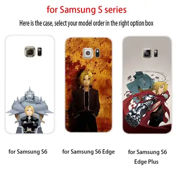 Fullmetal Alchemist anime Silicon Moale Caz Pentru Samsung S20 S21 S22 S11 Ultra S10 S9 S8 Plus lite E 5G fe