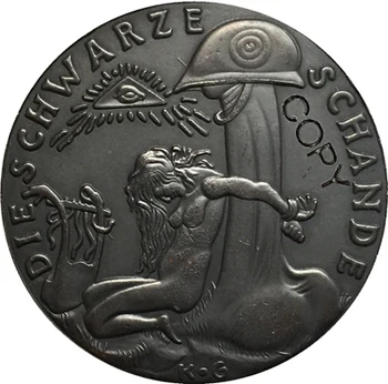 German KARL GOETZ 1920 MEDALII copia monede