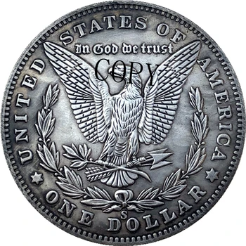Hobo Nichel 1899-S UNITE ale americii Morgan Dollar COIN COPIA Tip 178