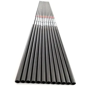 Id-ul de 4.2 & 6.2 mm coluna para arco arco e flecha de carbono, 300-1100 arco longbow e caça, 12 peças