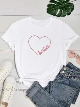 Inima Mamei Mini Familia Haine de Potrivire T-shirt Femei ies Mama Fiica-Mi Topuri Fata Mami Haine pentru Copii Tee