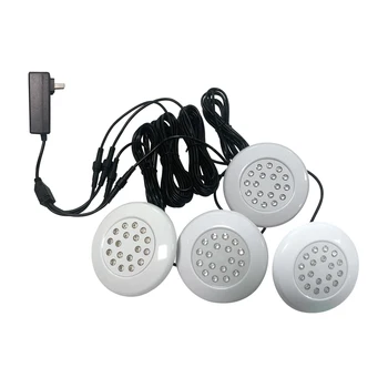 LED Subacvatic Baie SPA Lumina UE/SUA Plug Piscină Lampa Muti-color Schimbarea Cu Controler de la Distanță