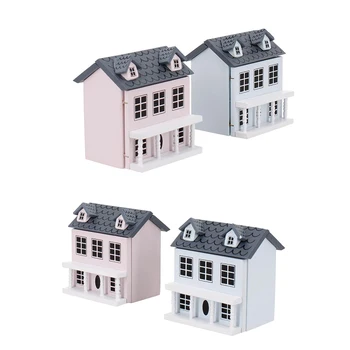 Lemn 1 12 Papusa Acasă Portabil Minunat Decorative Miniaturale Detașabil De Înlocuire Jucărie Rezident Model De Jucarie Accesorii