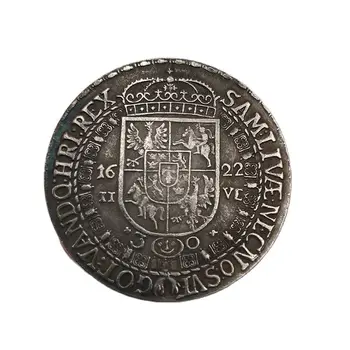 Litva Thaler 1622 Sigismund III Polonia Monedă Comemorativă Colecție de Suveniruri Acasă Decorare Meserii Desktop Ornamente Cadou