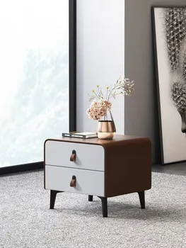 Louis Moda Noptiera Dormitor Lumină Cabinet Modern de Lux Simplitate Cortex Multi-strat Multicolor Practice Convenabil