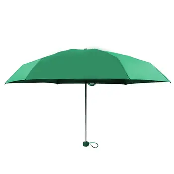 Mini Capsule Umbrela Lumina Însorită Ploioasă Umbrela Femei Anti-UV, Parasolar Umbrela de Buzunar de protecție Solară Umbrela