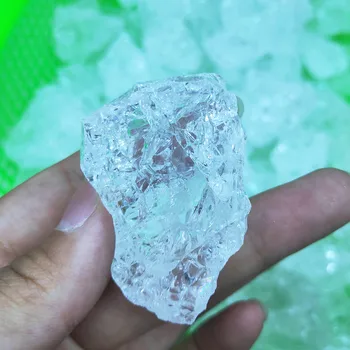 Naturale dur eșantion Mineral cristal piatră brută izbucni cuarț alb palma piatra Cristale de Vindecare Chakra