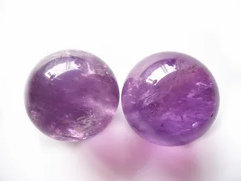 Naturale violet cristal decor norocos rezistente la radiații cadou 40mmX40mm