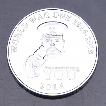 NE Monede Vreau 100 de ani de La Primul Război Mondial Argint/Aur-Moneda Monedă Comemorativă
