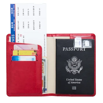 Noi Bronzare vultur cu două capete din Piele PU de Călătorie Pașaportul Titularului de moda Pașaport Capac Card de Credit, ID-ul de Sac