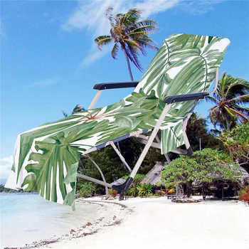 Noi Fashional Modele de Scaun Prosop Soare, Lounge Scaun de Acoperire în Vara plina de culoare Microfibra Prosop de Plajă cu Buzunare de Depozitare