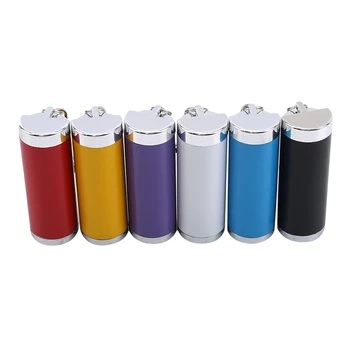 Noi Multicolor Utile Portabil de Buzunar din Metal în aer liber Scrumiera Cu Breloc Țigară, Trabuc Fumat Accesorii fumatori Cadou