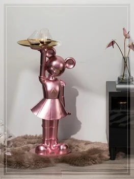 Nordic Acasă Decorare Fată Stea Statuie Arta De Lux Living Decor Figura Figurine Tendință Accesorii Pentru Casa Rășină Sculptura