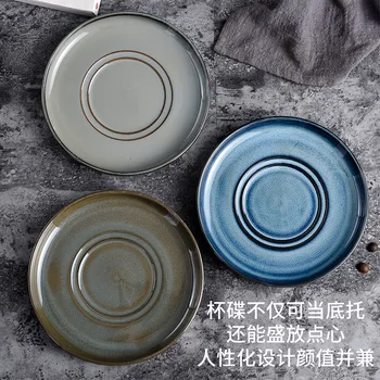 Nou Chinezesc Cuptor de Ceramică Cești de Cafea Farfurioare Cesti de Lux Cana de Cafea si Farfurioare Cana Set de Accesorii de Bucătărie de uz Casnic de Bunuri de