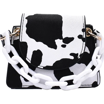 NOU Lux Casual Geanta Crossbody Pentru Femei Nou Designer de Moda din Piele de Vaca Model de Imprimare Sac de sex Feminin Geantă de Umăr 2020