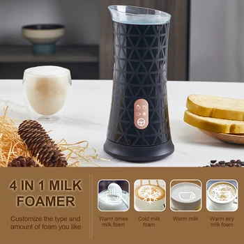Noua Mașină de Cafea Automată Lapte Balonul de Spumă de Lapte Fierbinte Electric Lapte Balonul de Cafea italiană Lapte Încălzire Barbotor 500W