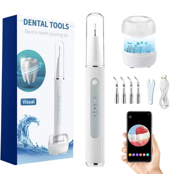 Orale Dentare Dintii De Tartru Calcul Îndepărtarea Cu Ultrasunete De Curățare Dinte Instrumente De Vibrație A Elimina Placa De Tartru De Pe Dinți Dinte Detartraj 0