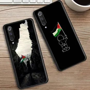 Palestina Pavilion Ierusalim punct de Reper Silicon Moale Caz Pentru Xiaomi Mi 9 9se 8 10 T A2 Lite 10S 9T CC9 Nota 10 Pro 9Lite Acoperi Funda