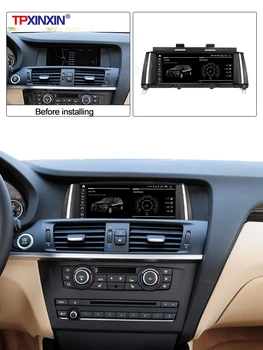 Pentru BMW X3 F25 (2011-2016) X4 F26 (-2016) Android Auto Radio Auto Multimedia Video Player DVD de Navigație Unitatii GPS 2 din