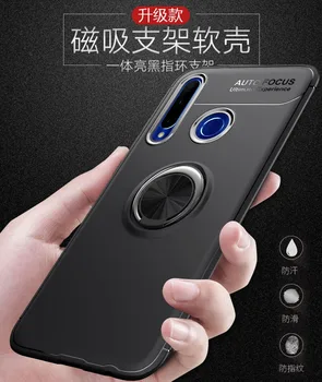 Pentru Huawei Honor 10i caz Suport Auto Suport Magnetic 360 Suport Deget Inelul TPU Pentru Huawei Honor 10i HRY-LX1T