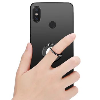 Pentru Huawei Honor 8S (Joaca 8) Înapoi Inelul suport Suport pentru Telefon Acoperi Caz Telefon TPU Silicon Moale Cazuri PE Onoarea Juca 3e Y5 2019